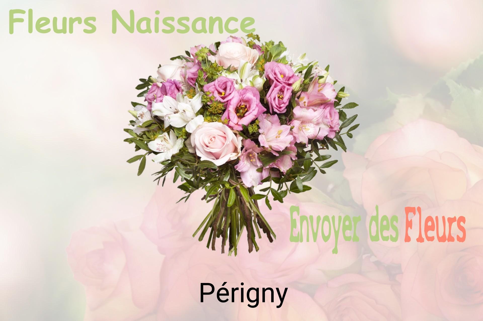 Bouquet de fleurs de naissance livré à Périgny